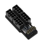 Conector de Dirección Asistida ATX3.0 12Vhpwr 12+4P 600W 180 Grados