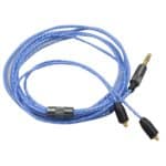 Cable de Auriculares Waston para Shure MMCX SE215 SE425 SE535 SE846 UE900 (Azul)