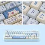 68 Teclas Personalizadas PBT Aumento de Calor 5 Lados (Verde) - Imagen 4