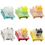 40 Uds. Teclado Mecánico Intercambio En Caliente Personalizado Eje de 3 Pines (Eje de Polvo de Cristal) - Imagen 4