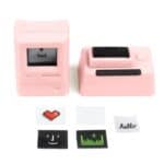Teclado Mecánico Mac Retro Light Transmission Keycap (Rosa)