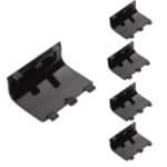 Cubierta de Batería Controlador Inalámbrico para XBOX One, 5 Piezas, Puertas de Batería (Negro)
