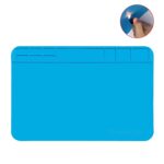 Banco de Reparación de Ordenador y Phone Silicona Resistente a Altas Temperaturas Mesa de Soldadura (30x20 cm)