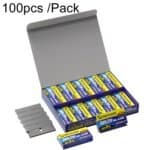 Herramientas de Reparación para Acer 100 Unids Hoja para Acero al Carbono Pantalla (Ultrafina)