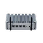 HYSTOU P09B-J4125-4L 8GB DDR4 + 128GB SSD computadora Industrial ruta suave desde 2,5G multired servidor HTPC Mini consola, With EU Adapter, With US Adapter, With UK Adapter