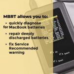 Caja de Reparación de Batería Mbrt Lite para Apple MacBook (2009-2022) - Imagen 4