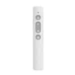 Puntero láser infrarrojo multimedia B1 para enseñanza empresarial, bolígrafo inalámbrico para pasar páginas en PPT, B1 (White)