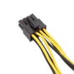 Cable de Alimentación CPU 15 cm IDE Power Dual Large 4 Pines a EPS 8 Pines - Imagen 3