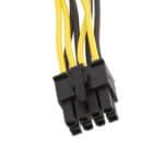 Cable de Alimentación CPU 15 cm IDE Power Dual Large 4 Pines a EPS 8 Pines - Imagen 4