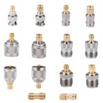 14 Piezas Convertidor de Conector RF para Antena Caja