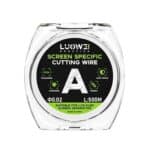 Alambre de Acero Luowei 500 m Separar Pantallas Celulares Corte 0,02mm (Gris)