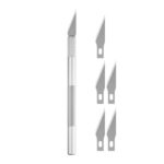 Kit de Reparación de Teléfonos Celulares Maant M077 6 En 1 Extracción de Tapa Trasera Cuchillo de Tallado Artístico Pala Cuchillo de Pegamento