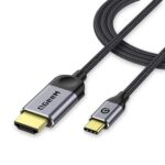 QGeeM USB-C/Type-C To HDMI Cable 4K 30Hz For Screen Mirroring & Extended Display, 3m