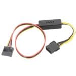 Graphics Card To Hard Disk Drive Cable Hard Disk Drive Power Cable, 12V To SATA 1 To 1