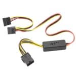 Graphics Card To Hard Disk Drive Cable Hard Disk Drive Power Cable, 12V To SATA 1 To 2