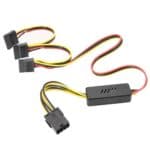 Graphics Card To Hard Disk Drive Cable Hard Disk Drive Power Cable, 12V To SATA 1 To 3