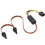 Graphics Card To Hard Disk Drive Cable Hard Disk Drive Power Cable, Graphics Card 8P To Big 4P 1 To 2