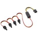 Graphics Card To Hard Disk Drive Cable Hard Disk Drive Power Cable, Graphics Card 8P To Big 4P 1 To 4
