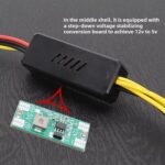 Graphics Card To Hard Disk Drive Cable Hard Disk Drive Power Cable, 12V To SATA 1 To 4 - Imagen 3