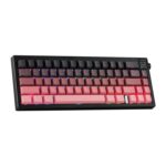 Ajazz AK650 Tri-mode Wireless Mechanical Keyboard With Screen Knob RGB Light, Dream Switch Side Engraved Gradient Blackberry