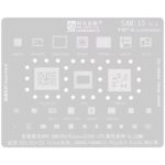 Plantilla de Reballing BGA AMAOE para Samsung Galaxy S21 y S21 Ultra SAM15