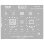 Plantilla de Reballing BGA AMAOE para Samsung SAM21 S25/S25+