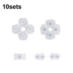 Botón de Goma conductor PS4 Gamepad Almohadilla suave 10 sets