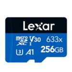 Tarjeta de Memoria Flash Lexar 633X 256GB TF para Cámara, Teléfono Móvil, Interruptor y Grabador de Conducción