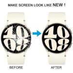 Lente de Cristal Exterior Pantalla Frontal para Samsung Galaxy Watch 6 44mm SM-R940 - Imagen 4