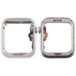 Marco Central para Apple Watch Series 5 (44mm) LTE con Eje Giratorio y Cable Flex (Plata)