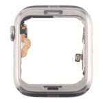 Marco Central de Acero Inoxidable para Apple Watch Series 5 44mm LTE con Placa de Bisel, Corona, Eje Giratorio y Cable Flex - Imagen 2