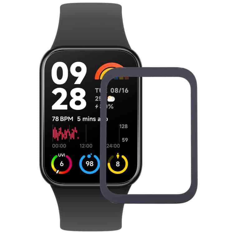 WSP0253.jpg Cristal Pantalla Frontal Lente de Cristal Exterior para Xiaomi Mi Band 8 Pro - Imagen 1