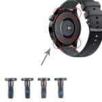 Juego de 4 tornillos para la Tapa Trasera del para Huawei Watch 3 / 3 Pro - Imagen 4