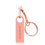 MicroDrive 128GB USB 2.0 Disco de metal resistente al agua de alta velocidad U (gris), 128GB