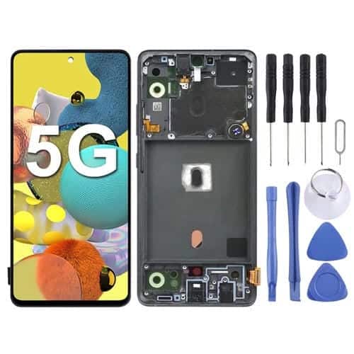 Pantalla Completa Original Super AMOLED para Samsung Galaxy A51 5G SM-A516 con Marco