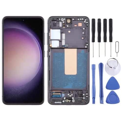 Pantalla Completa Original AMOLED para Samsung Galaxy S23 SM-S911B con Marco