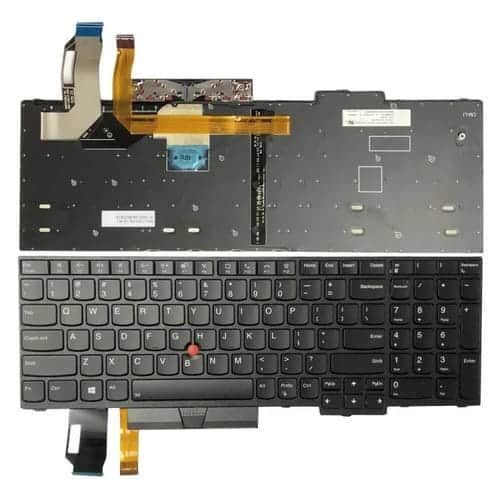 Teclado para Lenovo Thinkpad E580 E585 L580 E590 USA con Retroiluminación