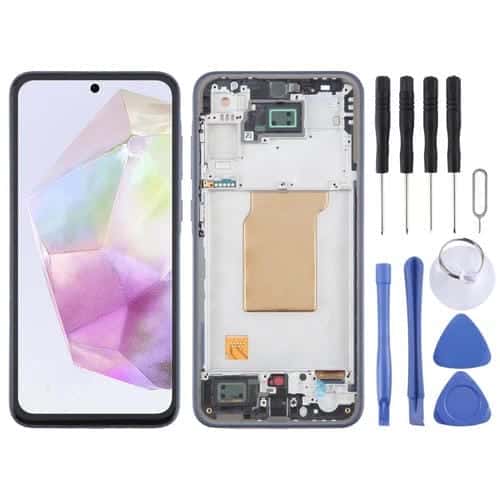 Pantalla Completa TFT para Samsung Galaxy A35 SM-A356B con Marco (Sin Huellas)