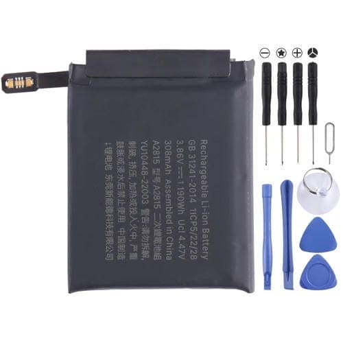 Batería para Apple Watch Serie 8 (A2815) 308 mAh 45mm