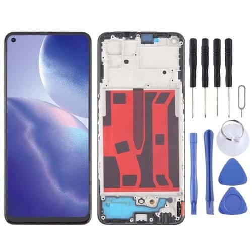 Pantalla Completa Original AMOLED para Oppo A95 4G con Marco