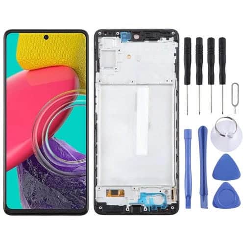 Pantalla Completa OLED para Samsung Galaxy M53 SM-M536B con Marco (6.43 Pulgadas)