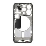 Marco Central para Apple iPhone 15 Pro Placa de Bisel con Teclas Laterales y Bandeja Tarjetas (Negro) Versión China - Imagen 2