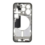 Marco Central para Apple iPhone 15 Pro Placa de Bisel con Teclas Laterales y Bandeja Tarjetas (Negro) Versión USA - Imagen 2