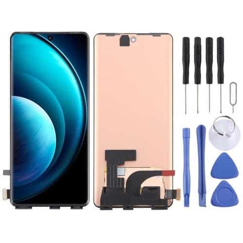 Pantalla Completa OLED para Vivo X100 Pro y Sensor de Huellas Dactilares