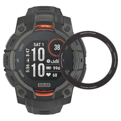 Lente Cristal Pantalla Exterior para Garmin Instinct 3 45mm