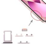 Tarjeta SIM Bandeja y Llaves Laterales para Apple iPhone 13 Mini (Starlight) - Imagen 4