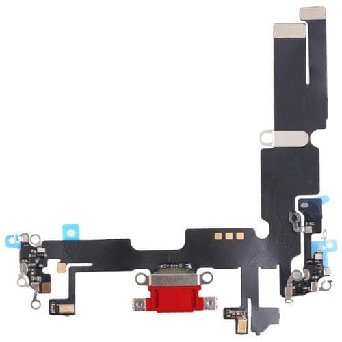 Cable Flex del Puerto de Carga para Apple iPhone 14 Plus (Rojo)