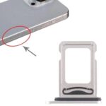 Bandeja Tarjeta SIM para Apple iPhone 15 Pro Max (Blanco) - Imagen 4