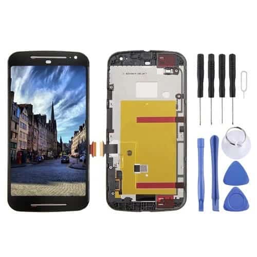 Pantalla Completa para Motorola Moto G2 (Negro)
