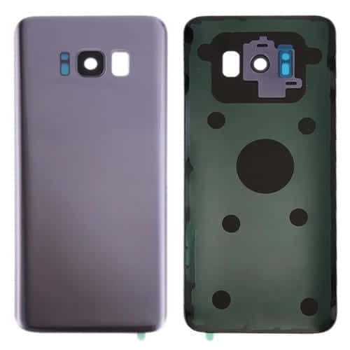 Tapa Trasera de Batería para Samsung Galaxy S8 / G950 con Lente de Cámara (Gris Orquídea)
